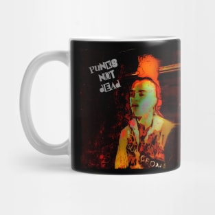 punks not dead Mug